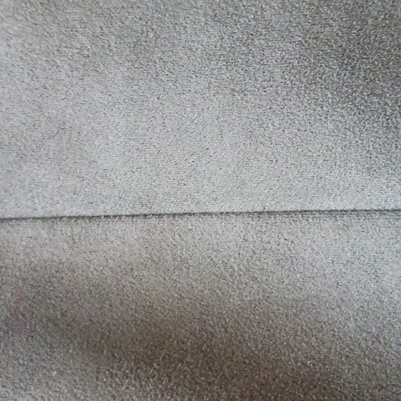 LOFT Front Seam Faux Suede High Waist Leggings In Olive Size Large Petite EUC - Picture 6 of 11